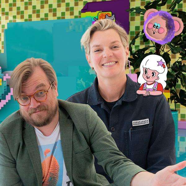 Laura Kampf und Nils Bockelberg moderieren Pixelparty, das Magazin für digitale Kultur