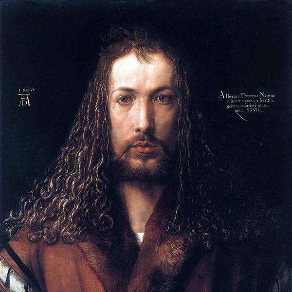 Albrecht Dürer, Selbstporträt (1500)